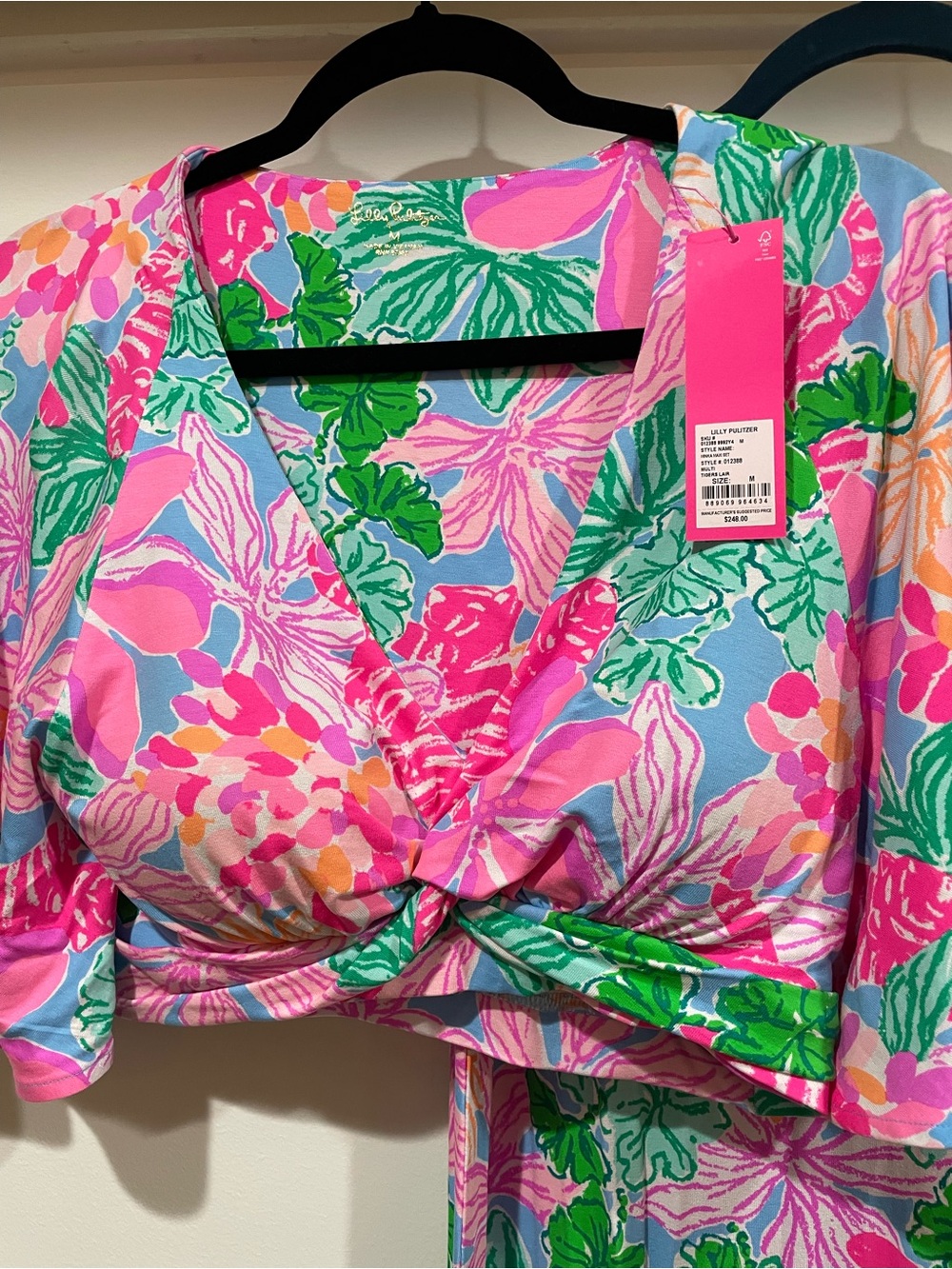 NWT Lilly Pulitzer Minka Maxi Set Size M Tigers Lair Pattern - Picture 3 of 8